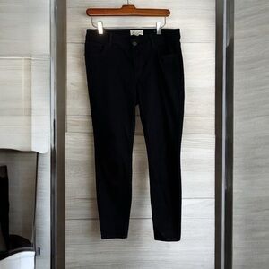 Loft‎ Black Denim Stretch Denim Pants Size 27 Midrise